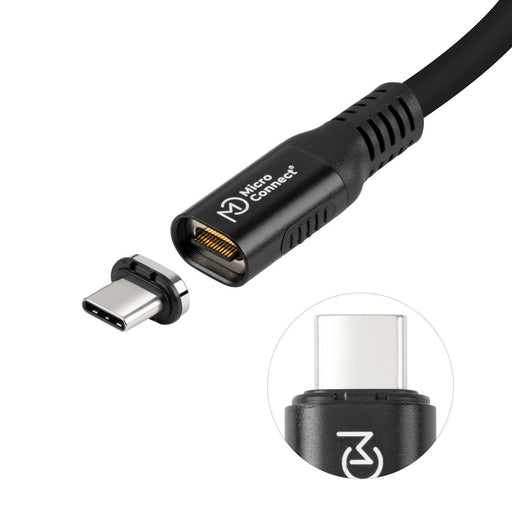 EAN 5715328135550 - Microconnect MC-LS-USB4CC0.15 cable USB USB4 Gen 3x2 0,15 m USB C Negro imagen 2