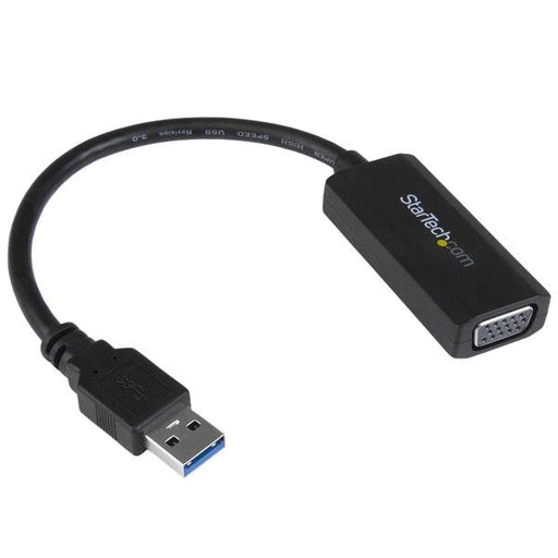 EAN 0065030860833 - StarTech.com USB32VGAV Adaptador gráfico USB 1920 x 1200 Pixeles Negro imagen 1
