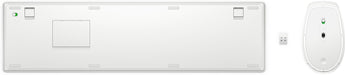EAN 0196188142325 - HP 650 Wireless Keyboard and Mouse Combo White teclado Ratón incluido Hogar RF inalámbrico imagen 3