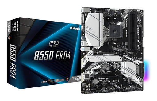 EAN 4710483931482 - Asrock B550 Pro4 AMD B550 Zócalo AM4 ATX imagen 1