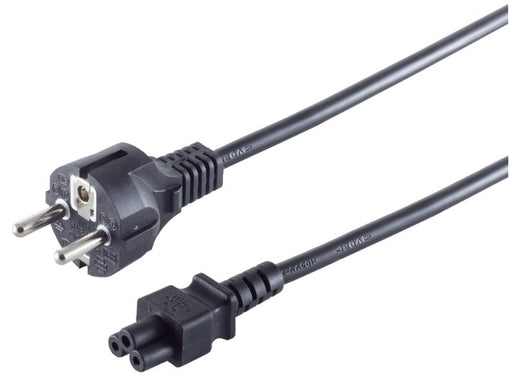 EAN 4017538121592 - S/CONN maximum connectivity 60001 cable de transmisión Negro 1,8 m Enchufe tipo F IEC C5 imagen 1