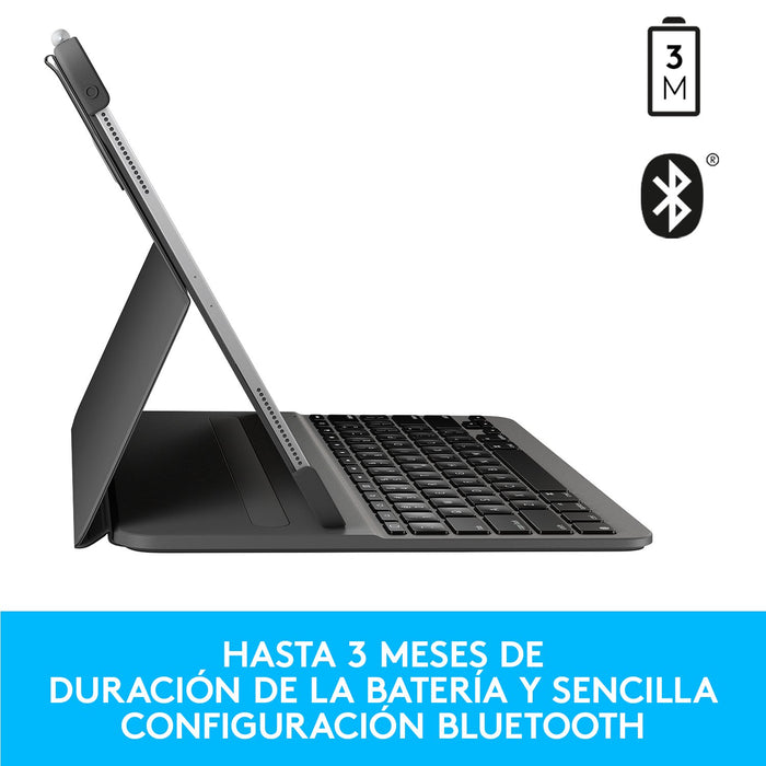 EAN 5099206090613 - Logitech 920-009687 teclado para móvil QWERTY Español Bluetooth Grafito imagen 13