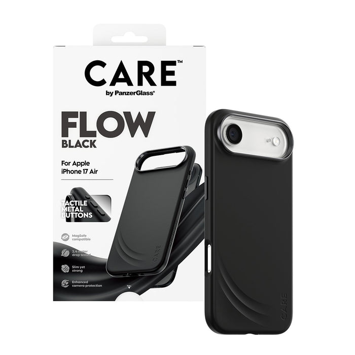 EAN 5715685027246 - PanzerGlass CARE by ® Feature FLOW Case Black w. MagSafe iPhone 17 Air funda para teléfono móvil Negro imagen 5