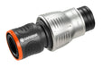 EAN 4078500031912 - Gardena 18254-50 accesorio para manguera Conector de manguera Metal Negro, Naranja, Plata 1 pieza(s) imagen 1