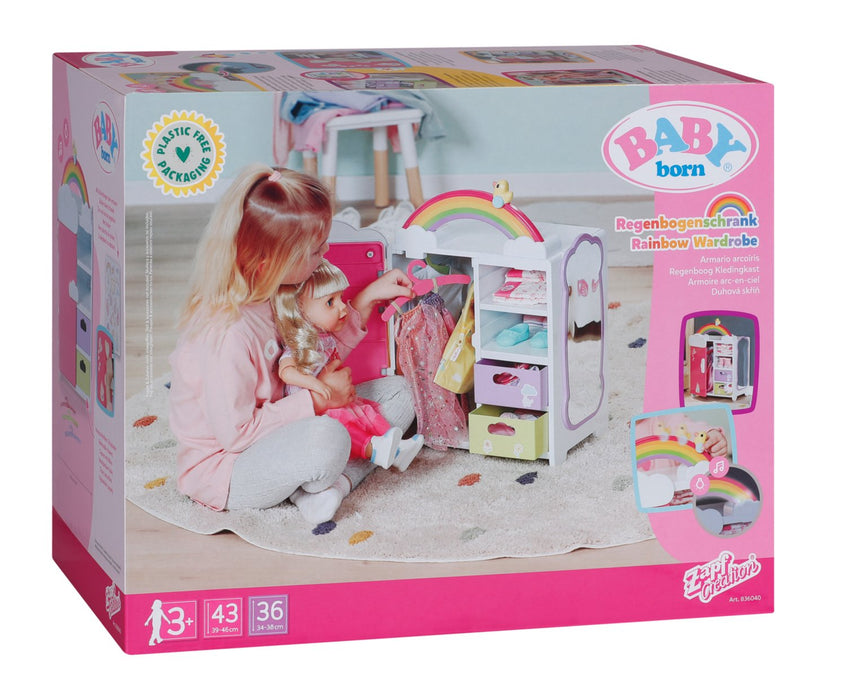 EAN 4001167836040 - BABY born Rainbow Wardrobe Armario de muñeca imagen 5