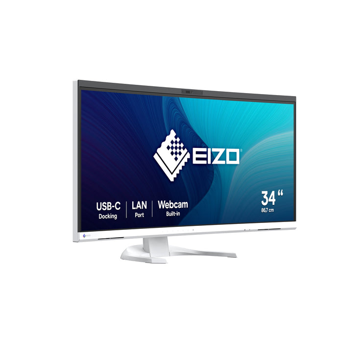 EAN 4995047067351 - EIZO FlexScan EV3450XC-WT LED display 86,6 cm (34.1") 3440 x 1440 Pixeles UltraWide Quad HD Blanco imagen 8