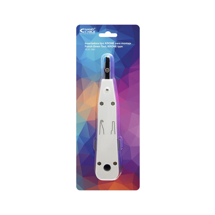 EAN 8433281005938 - Nanocable 10.31.1001 crimpadora Herramienta de inserción Gris imagen 4