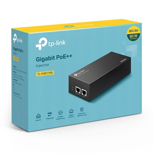 EAN 4897098683897 - TP-Link TL-POE170S adaptador e inyector de PoE Gigabit Ethernet imagen 3