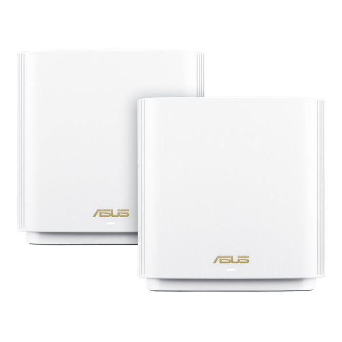 EAN 4718017579117 - ASUS ZenWiFi AX XT8 (W-2-PK) router inalámbrico Gigabit Ethernet Tribanda (2,4 GHz/5 GHz/5 GHz) Blanco imagen 2