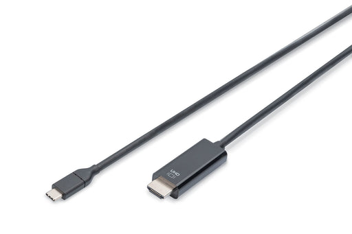 EAN 4016032451334 - Digitus AK-300330-020-S adaptador de cable de vídeo 2 m USB Tipo C DisplayPort Negro imagen 1