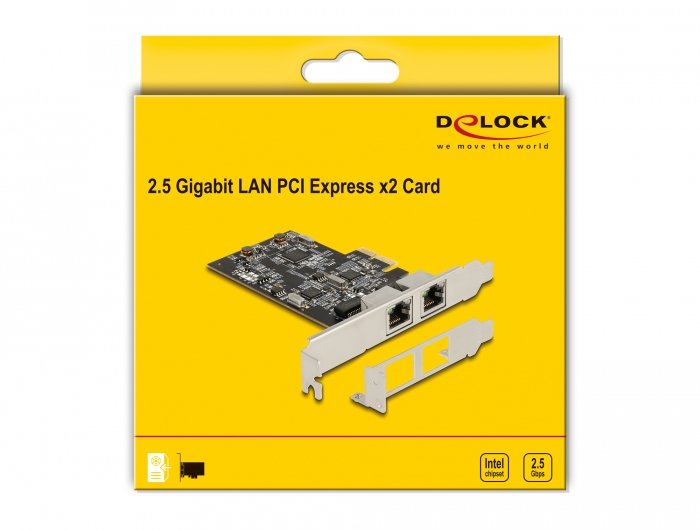 EAN 4043619893928 - DeLOCK 89392 adaptador y tarjeta de red Interno Ethernet 2500 Mbit/s imagen 3
