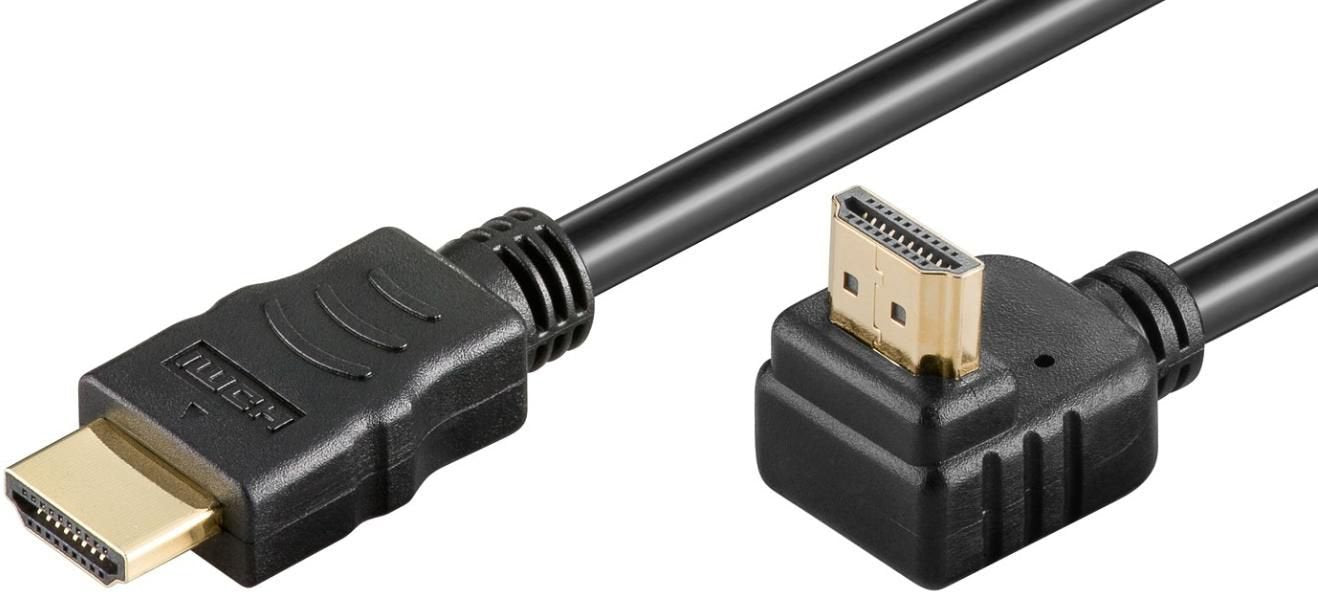 EAN 5715063223956 - Microconnect HDM19192V2.0A90 cable HDMI 2 m HDMI tipo A (Estándar) Negro imagen 1