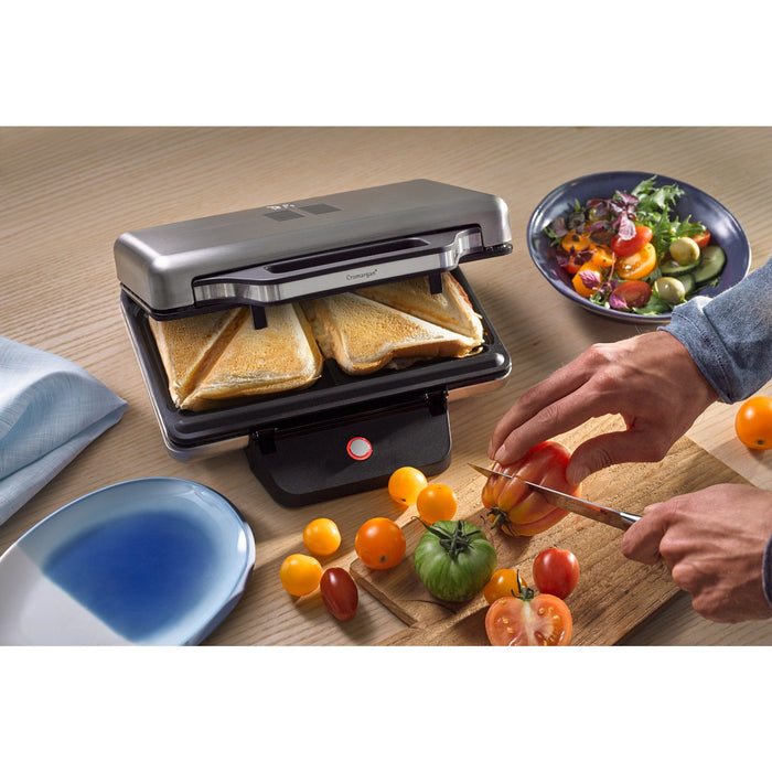 EAN 4211129128728 - WMF 0415150011 sandwichera 800 W Negro, Plata imagen 10