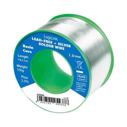 EAN 4052792054378 - LogiLink SA0006 Accesorio para estaciones de soldadura / soldadores Alambre de soldadura imagen 1
