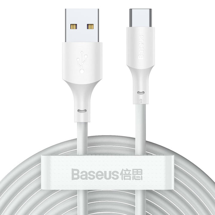 EAN 6953156230309 - Baseus TZCATZJ-02 cable USB 1,5 m USB A USB C Blanco imagen 2