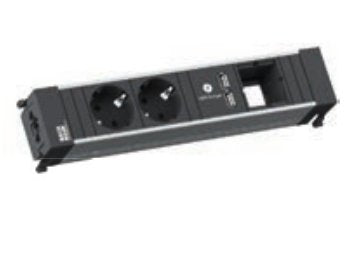 EAN 4016514059553 - Bachmann 909.0056 unidad de distribución de energía (PDU) 2 salidas AC Negro imagen 1