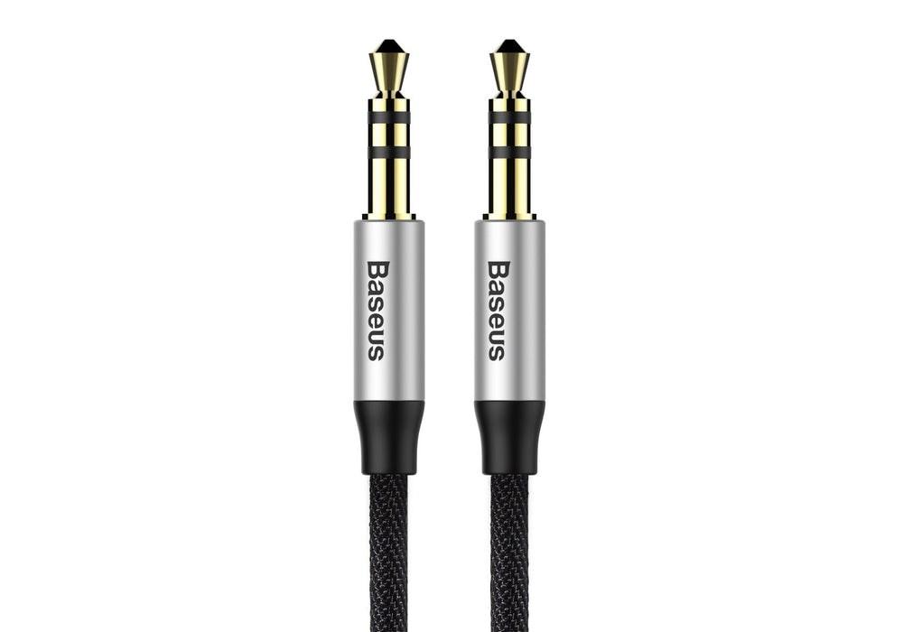 EAN 6953156257207 - Baseus CAM30CS1 cable de audio 1,5 m 3,5mm Negro, Plata imagen 1