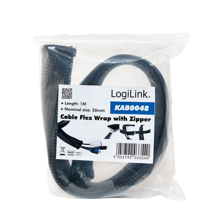 EAN 4052792033540 - LogiLink KAB0048 pasacables Negro imagen 7