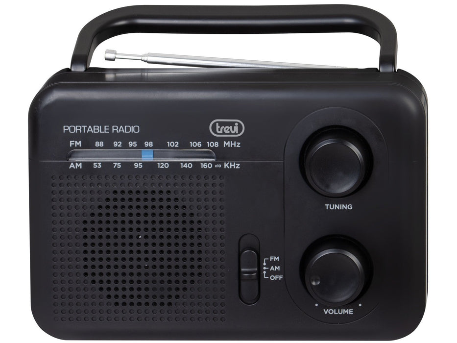 EAN 8011000029306 - Trevi 0RA7F6400 radio Portátil Analógica Negro imagen 2