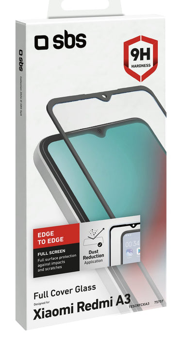 EAN 8018417475757 - SBS TESCRFCXIA3 protector de pantalla o trasero para teléfono móvil Xiaomi 1 pieza(s) imagen 2