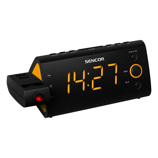 EAN 8590669115426 - Sencor SRC 330 OR radio Reloj Digital Negro, Naranja imagen 1