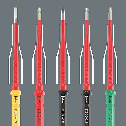 EAN 4013288229656 - Wera 05006630001 destornillador manual Juego Destornillador plano imagen 6