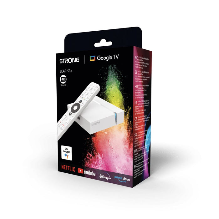 EAN 9120072377242 - Strong LEAP-S3+ convertidor de Smart TV Blanco 4K Ultra HD 16 GB Wifi Ethernet imagen 5