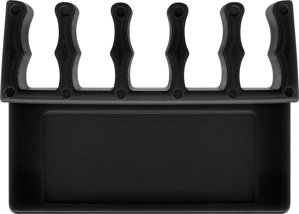 EAN 4040849704338 - Goobay 70433 organizador de cables Escritorio Soporte para cables Negro 2 pieza(s) imagen 1