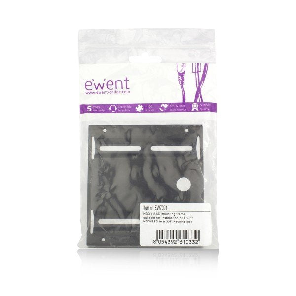 EAN 8054392610332 - Ewent EW7001 kit de montaje Negro imagen 4