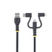 EAN 0065030907996 - StarTech.com RLTCUB1MBK cable USB USB 2.0 USB A Micro-USB B Negro imagen 2