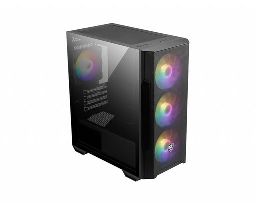 EAN 4719072932220 - MSI MAG Forge M100R Midi Tower Negro, Transparente imagen 2