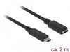EAN 4043619855421 - DeLOCK SuperSpeed USB cable USB USB 3.2 Gen 1 (3.1 Gen 1) 2 m USB C Negro imagen 2
