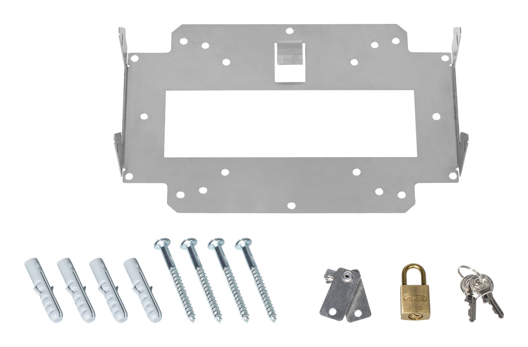 EAN 4044144613401 - LANCOM Wall Mount (LN, Bulk 10) Metálico imagen 1