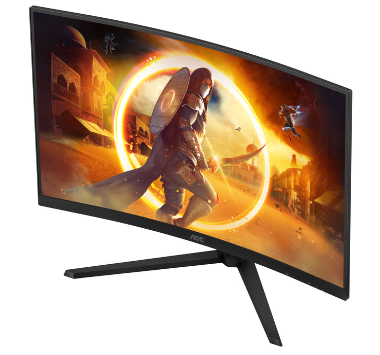 EAN 4038986182164 - AOC G4 CQ32G4VE pantalla para PC 81,3 cm (32") 2560 x 1440 Pixeles Quad HD LCD Negro, Gris imagen 7