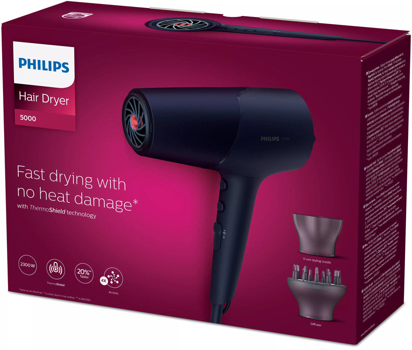 EAN 8710103948834 - Philips 5000 series BHD510/00 secador 2300 W Marina imagen 3