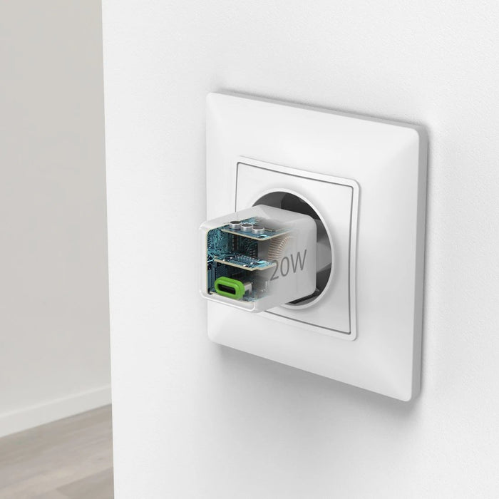 EAN 4047443522351 - Hama 00201980 cargador de dispositivo móvil Smartphone Blanco Corriente alterna Carga rápida Interior imagen 12