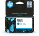 EAN 0192545866347 - HP 963 Cyan Original Ink Cartridge cartucho de tinta 1 pieza(s) Rendimiento estándar imagen 1