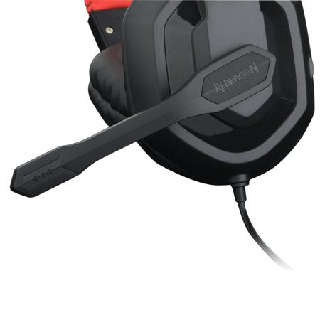 EAN 6950376783431 - REDRAGON H120 auricular y casco Auriculares Alámbrico Diadema Juego Negro, Rojo imagen 3