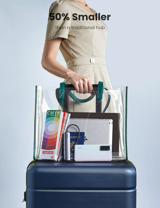 EAN 6957303819195 - Ugreen 10919 base para portátil y replicador de puertos Alámbrico USB 3.2 Gen 1 (3.1 Gen 1) Type-C Gris imagen 7