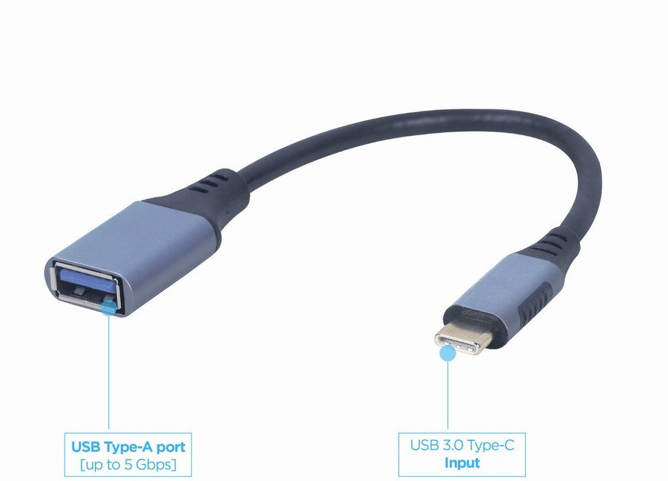 EAN 8716309121392 - Gembird A-USB3C-OTGAF-01 cable USB USB 3.2 Gen 1 (3.1 Gen 1) 0,15 m USB C USB A Gris imagen 3