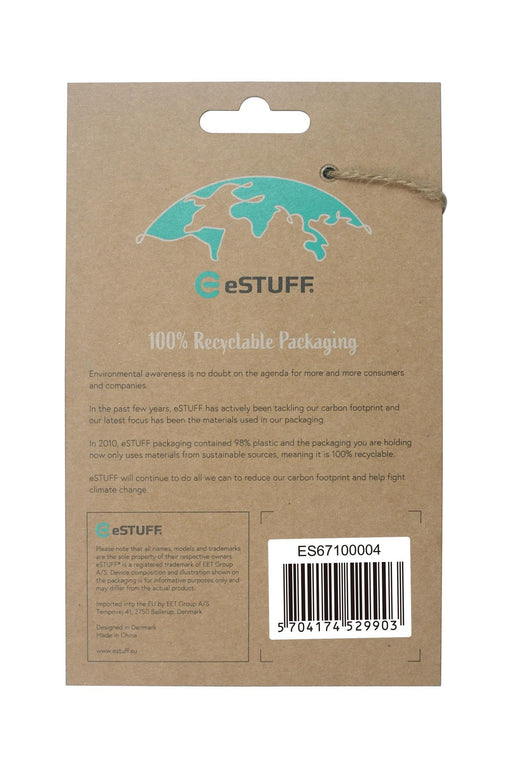 EAN 5704174529903 - eSTUFF ES67100004 funda para teléfono móvil 17 cm (6.7") Transparente imagen 2