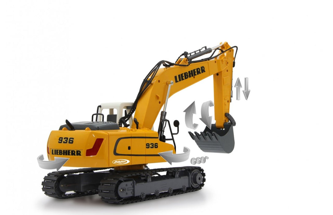 EAN 4042774426460 - Jamara Liebherr R936 modelo controlado por radio Excavadora Motor eléctrico 1:20 imagen 6