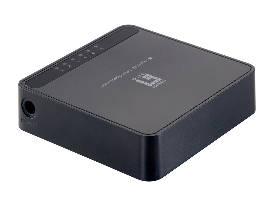 EAN 4015867202500 - LevelOne GEU-0522 switch Gigabit Ethernet (10/100/1000) Negro imagen 2