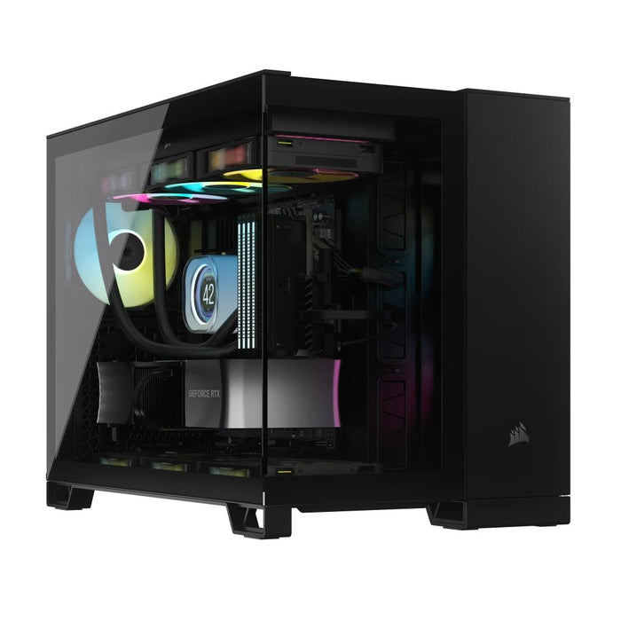 EAN 0840006674986 - Corsair 2500X RGB Micro Torre Negro imagen 7