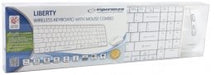 EAN 5901299901991 - Esperanza EK122W teclado Ratón incluido RF inalámbrico QWERTY Blanco imagen 4