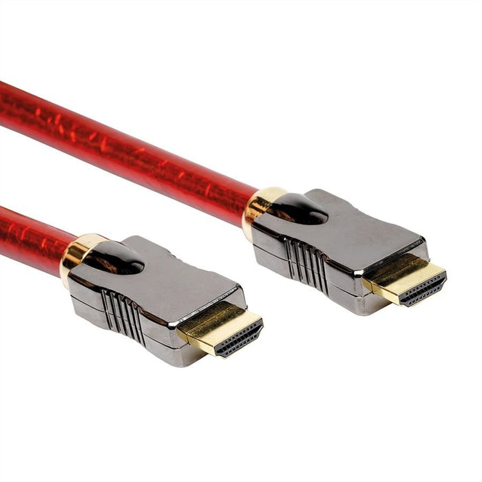 EAN 7611990151417 - ROLINE 11.04.5905 cable HDMI 5 m HDMI tipo A (Estándar) 2 x HDMI Type A (Standard) Rojo imagen 1