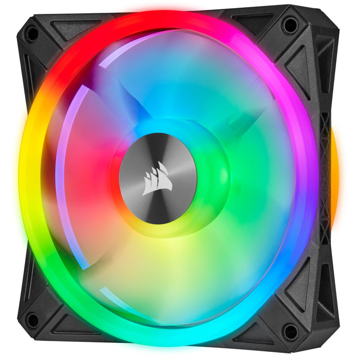 EAN 0840006611691 - Corsair iCUE QL140 RGB Carcasa del ordenador Ventilador 14 cm Negro, Gris imagen 2