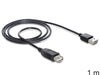 EAN 4043619833702 - DeLOCK EASY-USB 2.0-A - USB 2.0-A, 1m cable USB USB A Negro imagen 1