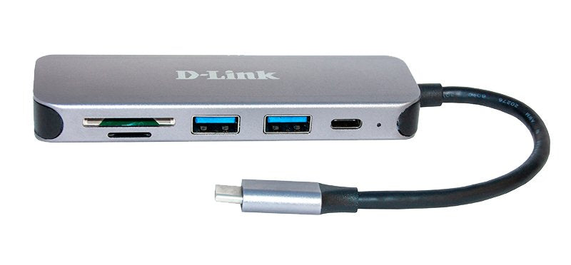 EAN 0790069468575 - D-Link DUB-2325 base para portátil y replicador de puertos USB Tipo C Gris imagen 2