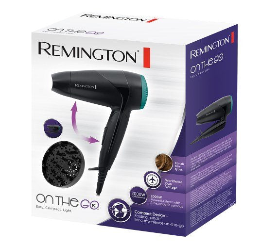 EAN 4008496877461 - Remington D1500 secador 2000 W Negro, Verde imagen 3